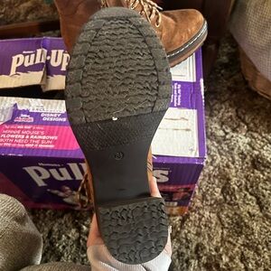 Altar’d state heel lace up boots 8 1/2